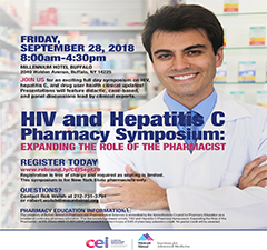 ATTENTION WESTERN NY PHARMACISTS! HIV and Hepatitis C Symposium: Expanding the Role of the Pharmacist